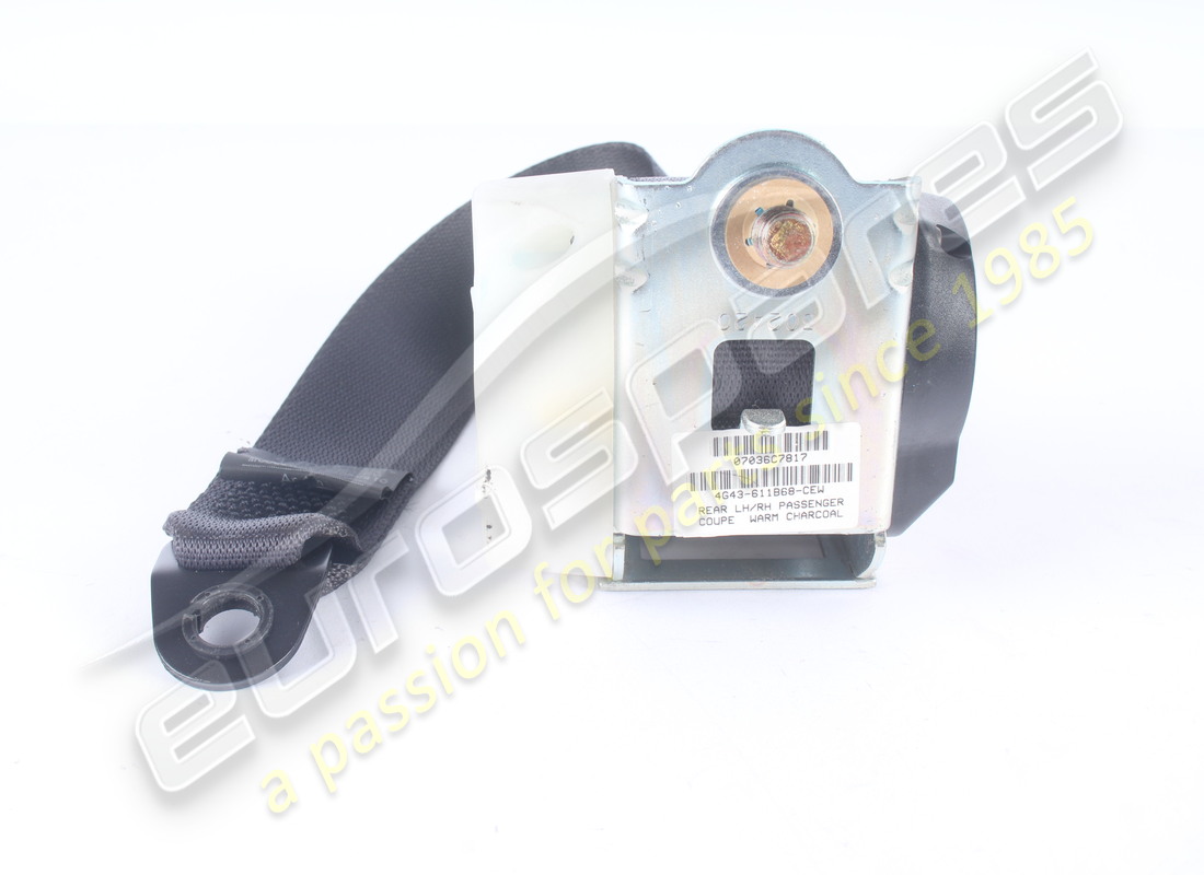USED ASTON MARTIN SEATBELT ASSEMBLY, REAR, WARM CHARCOAL. PART NUMBER 4G43611B68CEW (3) used aston martin seatbelt assembly, rear, warm charcoal. part number 4g43611b68cew (3)