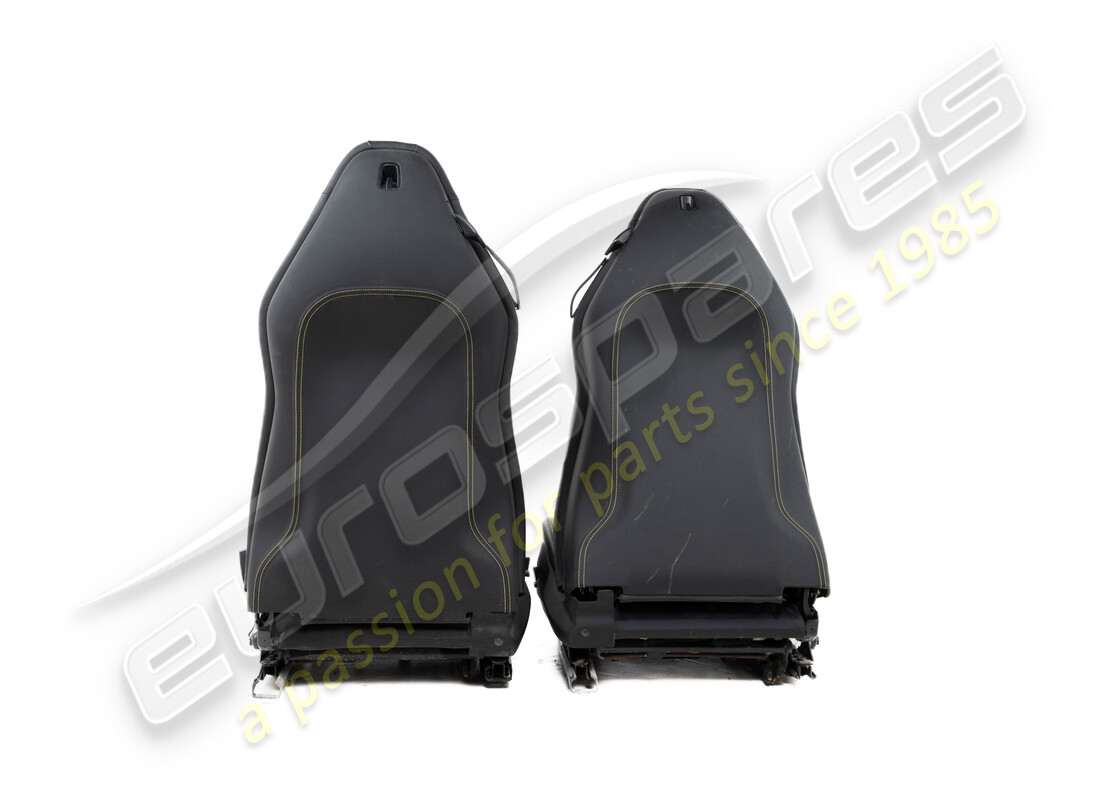 used ferrari portofino rhd pair of seats in black. part number eap1450352 (2)