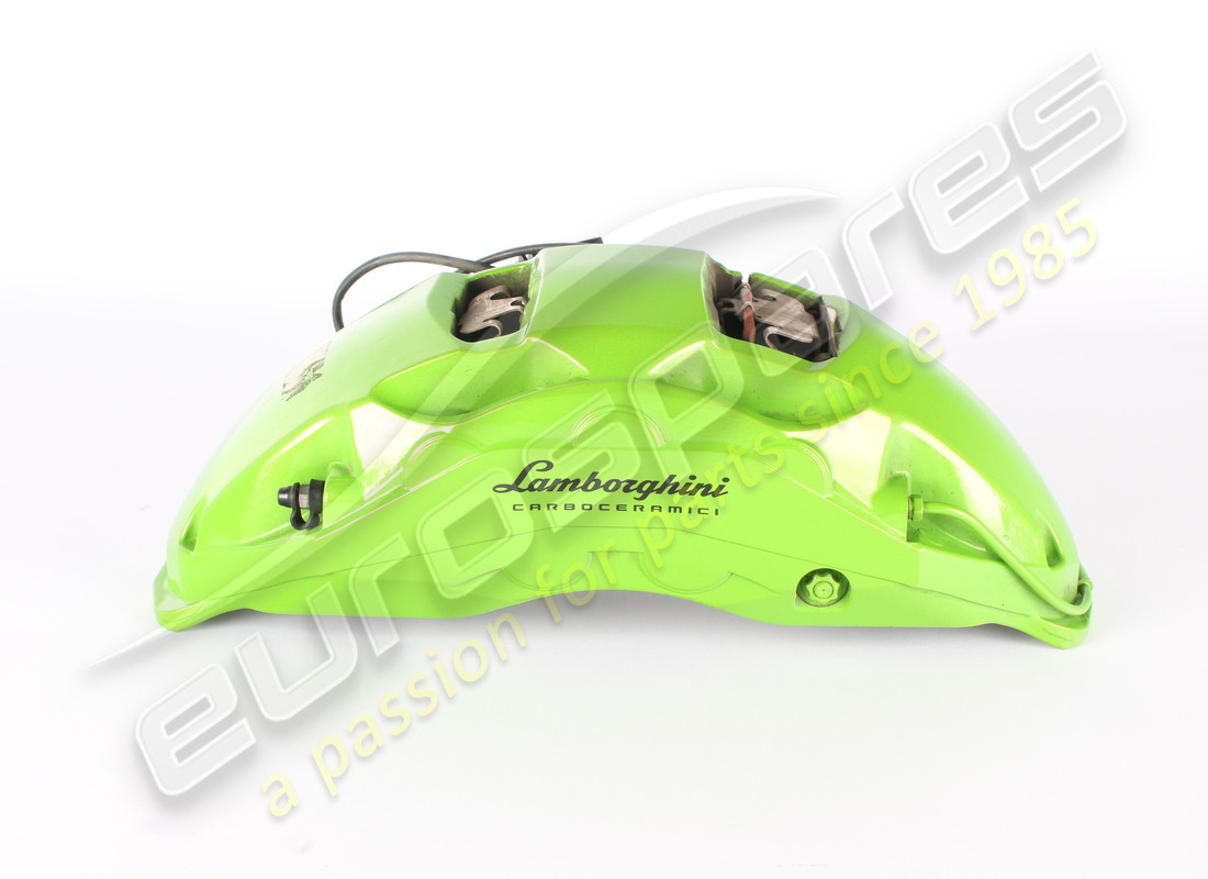 used lamborghini brake caliper 21 ceramic 10k. part number 4m0615105kp (1)
