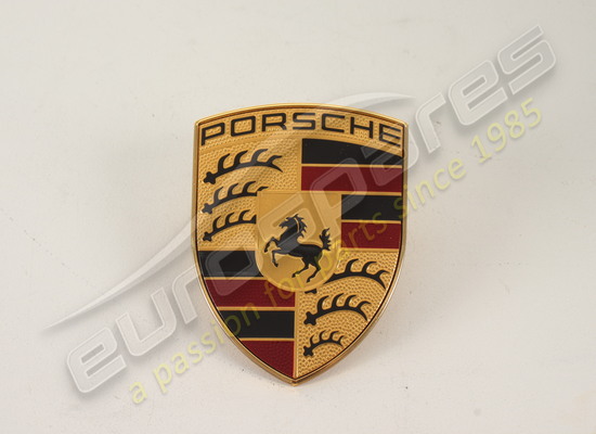 new porsche bonnet badge part number 9p1853601