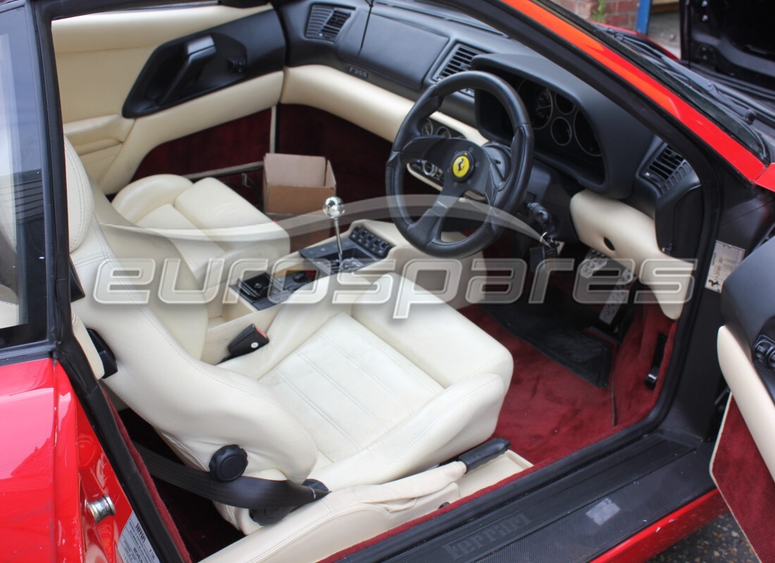 ferrari 355 (5.2 motronic) with 57,127 miles, being prepared for dismantling #9