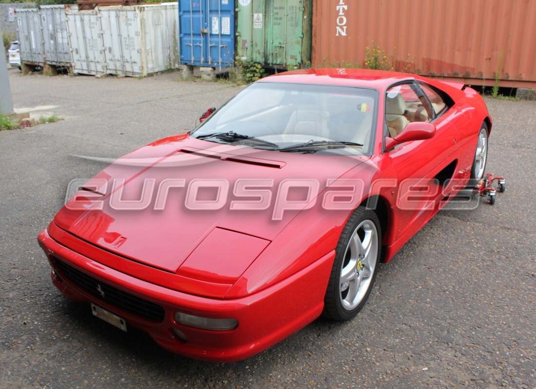 ferrari 355 (5.2 motronic) being prepared for dismantling at eurospares