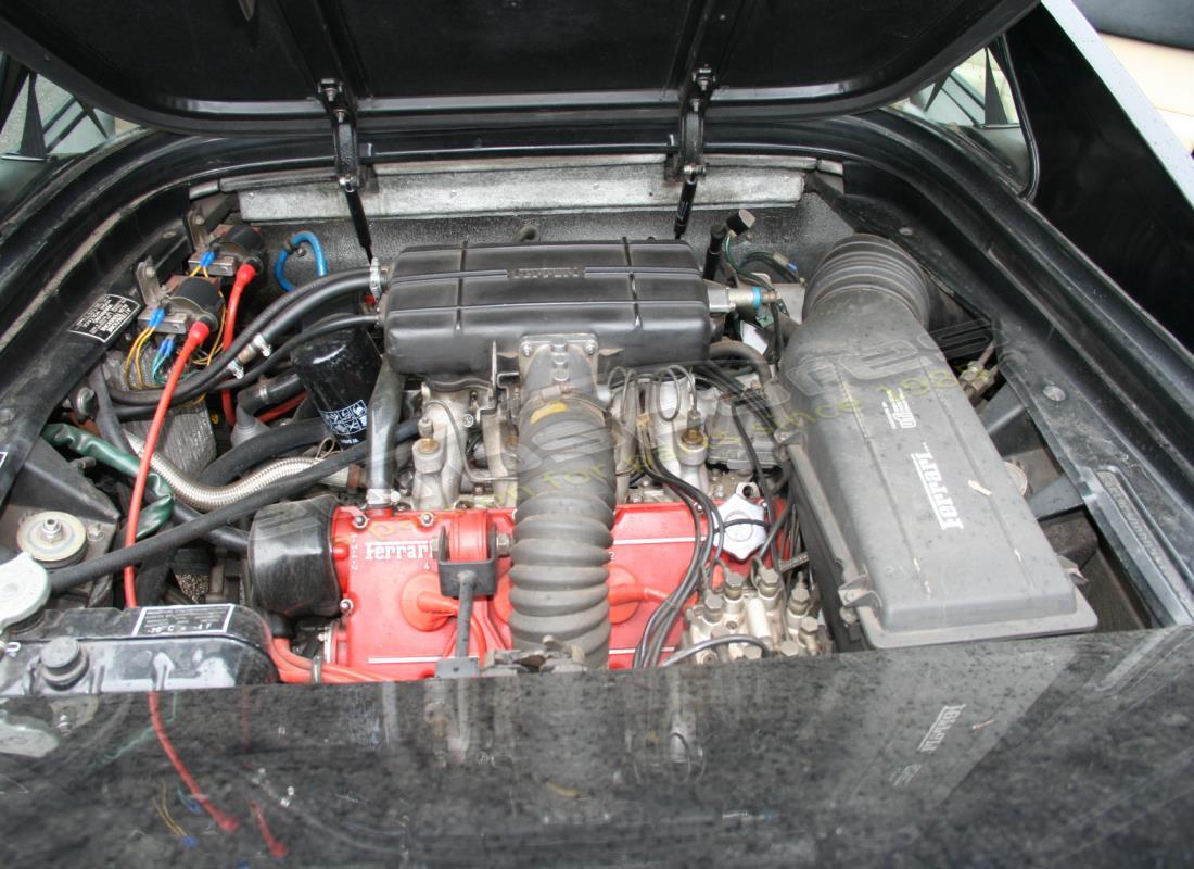 ferrari mondial 3.0 qv (1984) with 53,437 miles, being prepared for dismantling #12