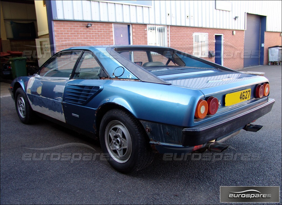 ferrari mondial 3.0 qv (1984) with 64,000 miles, being prepared for dismantling #3