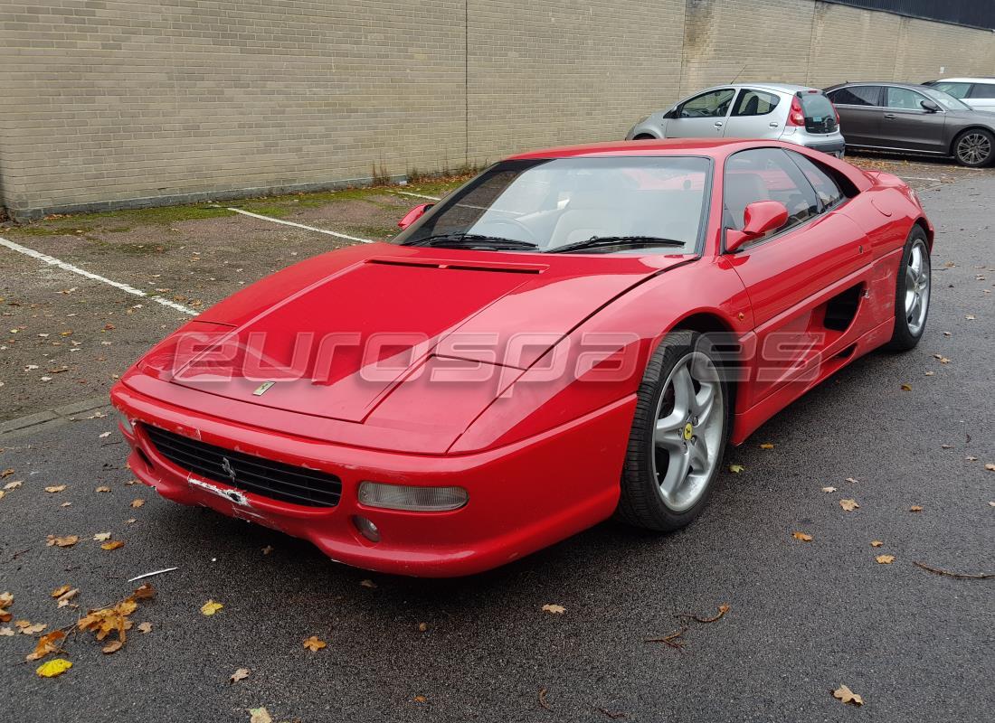 ferrari 355 (5.2 motronic) being prepared for dismantling at eurospares