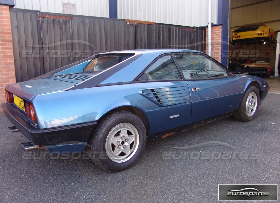 ferrari mondial 3.0 qv (1984) with 64,000 miles, being prepared for dismantling #5