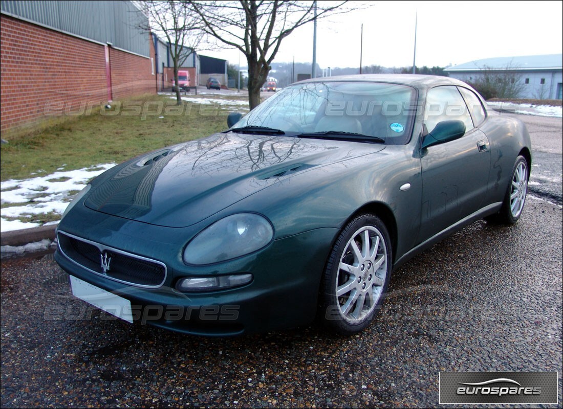 maserati 3200 gt/gta/assetto corsa being prepared for dismantling at eurospares