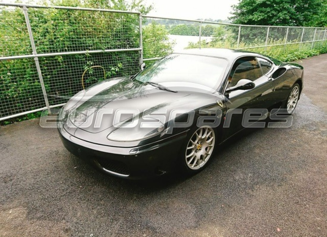 ferrari 360 modena with 42,000 kilometers, being prepared for dismantling #1