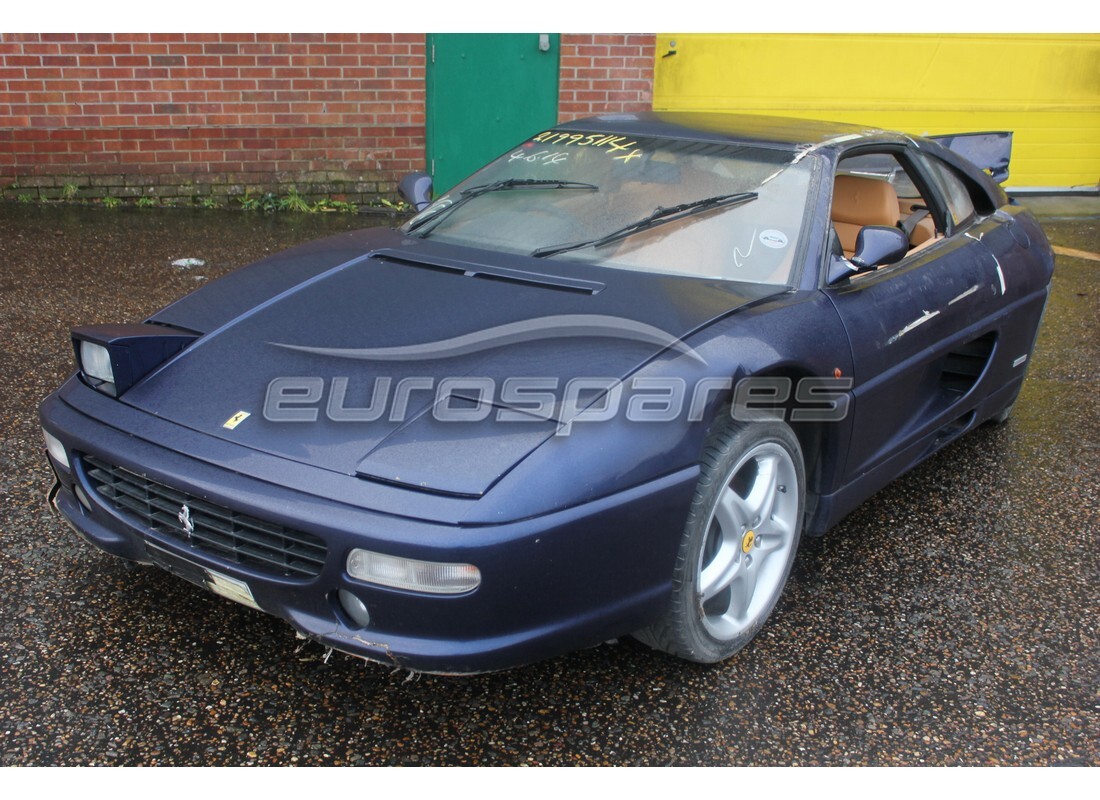 ferrari 355 (2.7 motronic) being prepared for dismantling at eurospares