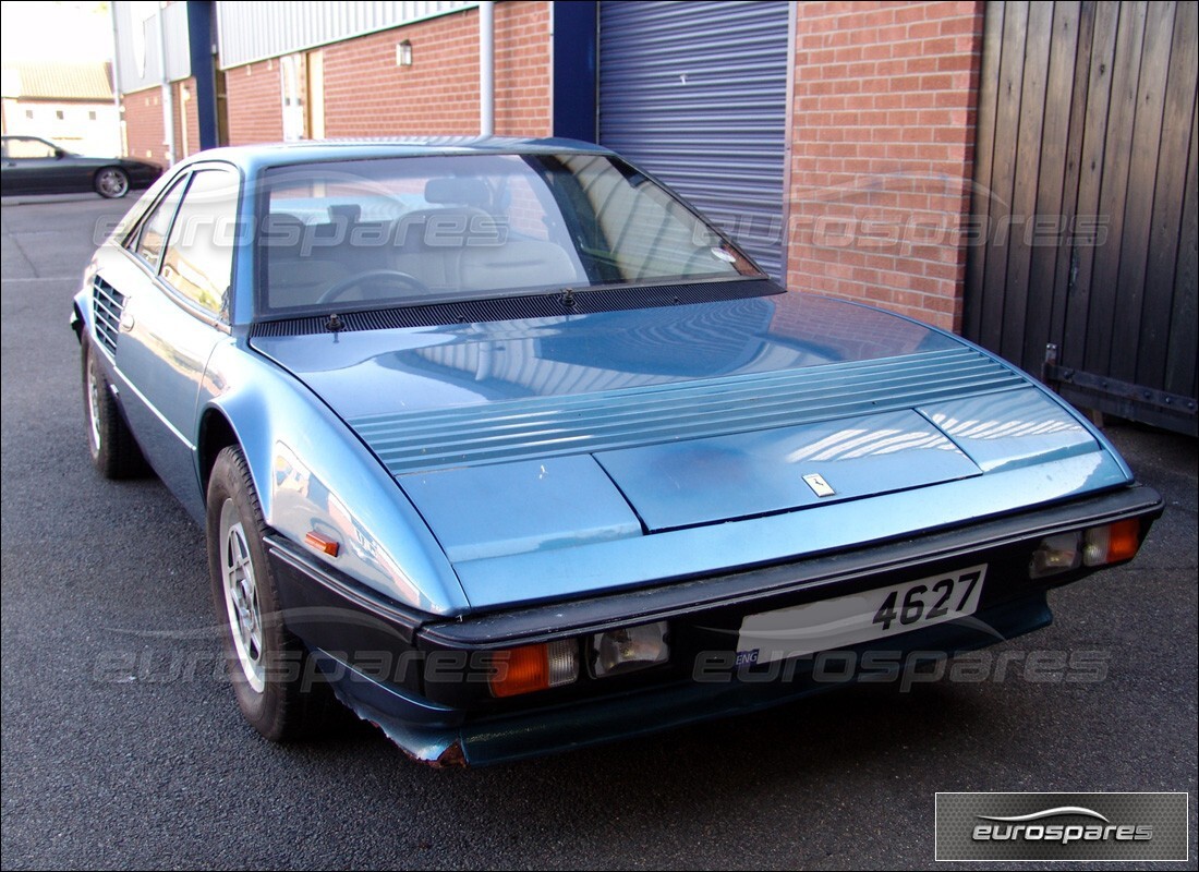 ferrari mondial 3.0 qv (1984) with 64,000 miles, being prepared for dismantling #2