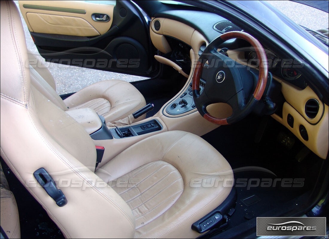 maserati 4200 coupe (2003) with 60,012 miles, being prepared for dismantling #4