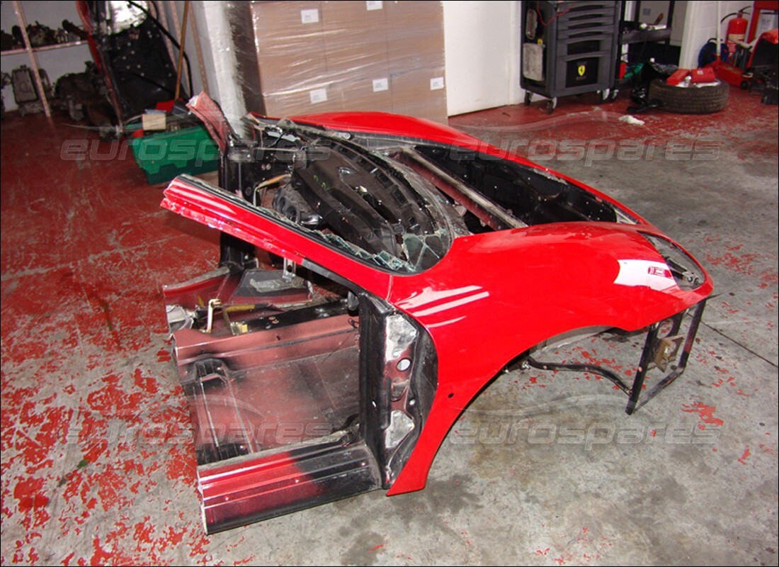 ferrari 360 modena with 18,000 miles, being prepared for dismantling #6