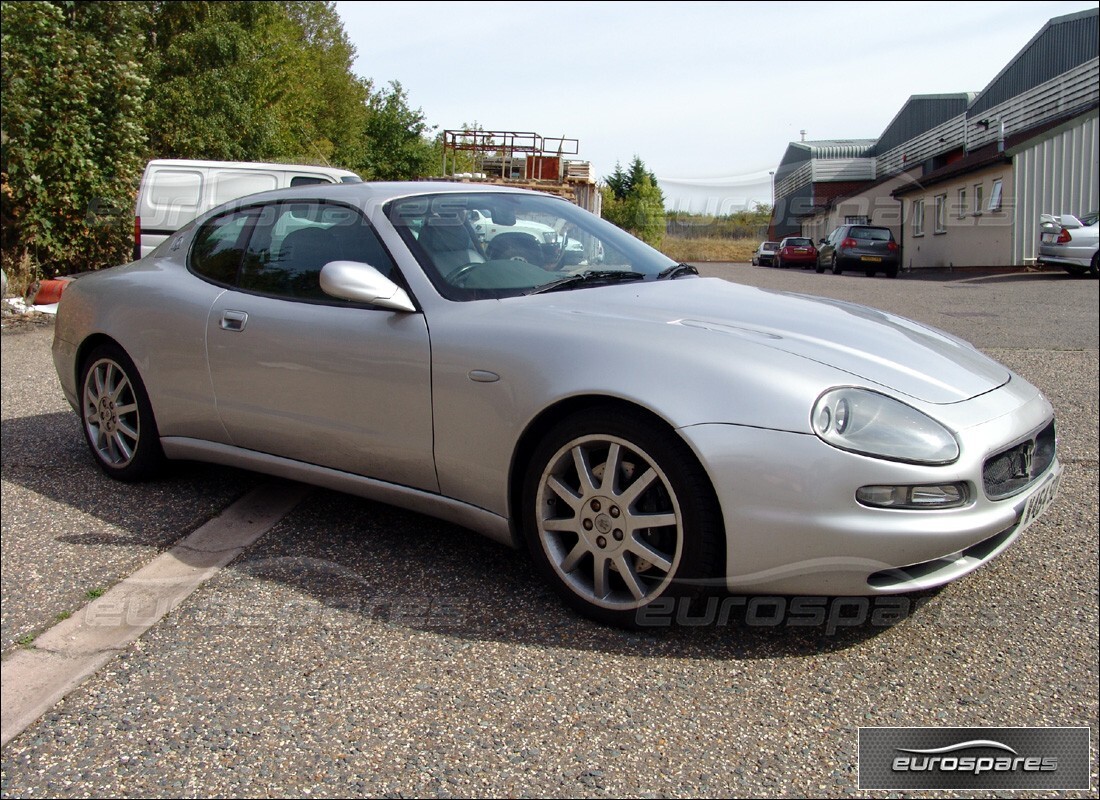 maserati 3200 gt/gta/assetto corsa being prepared for dismantling at eurospares