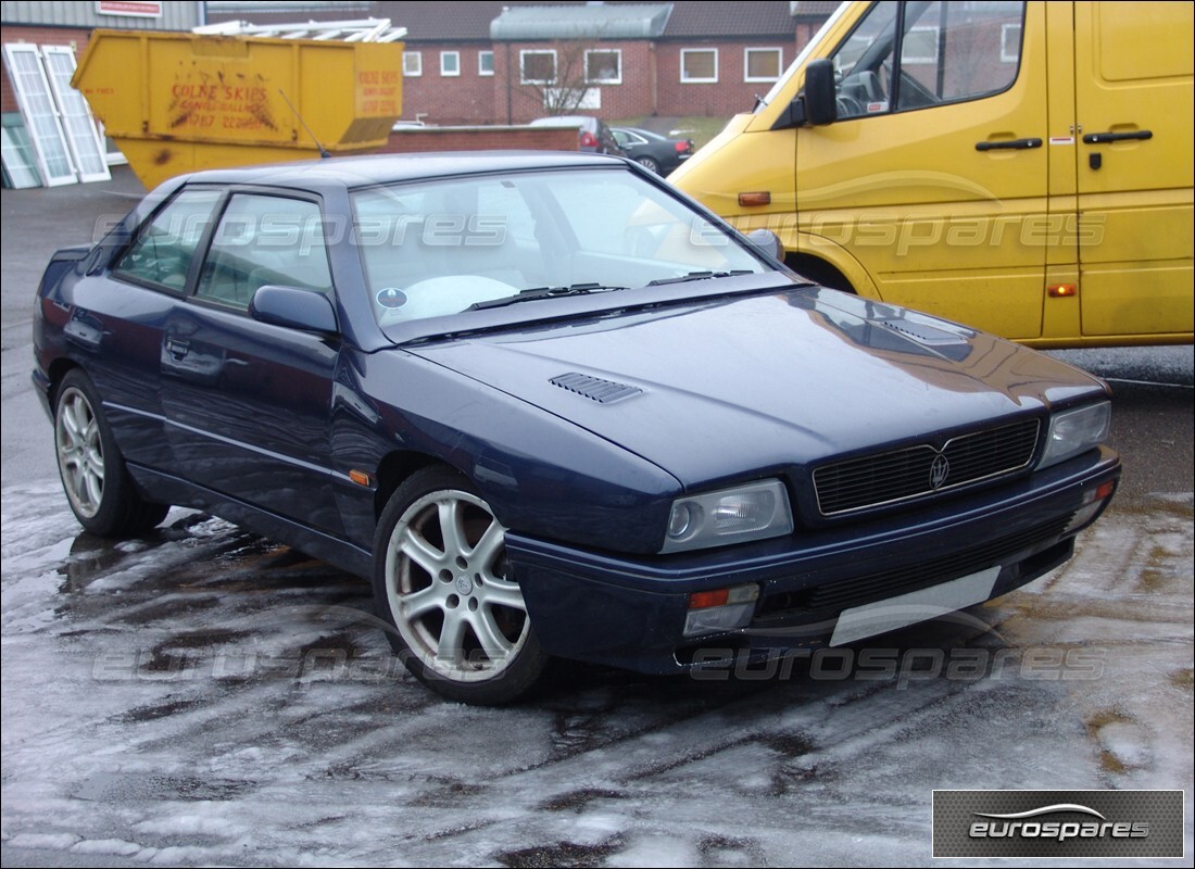 maserati ghibli 2.8 gt (variante) being prepared for dismantling at eurospares