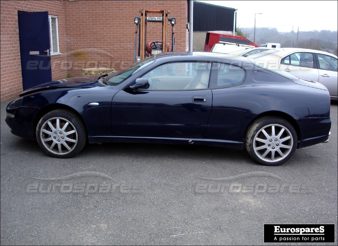 maserati 3200 gt/gta/assetto corsa being prepared for dismantling at eurospares