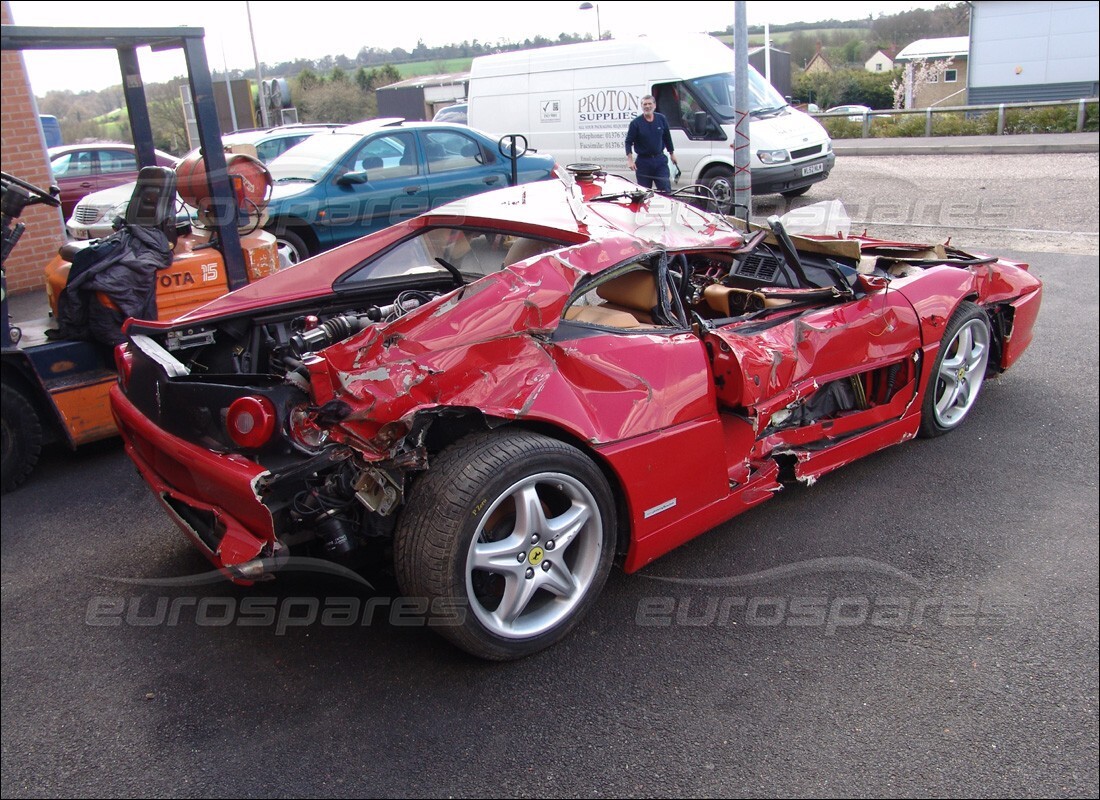 ferrari 355 (2.7 motronic) with 22,000 miles, being prepared for dismantling #6